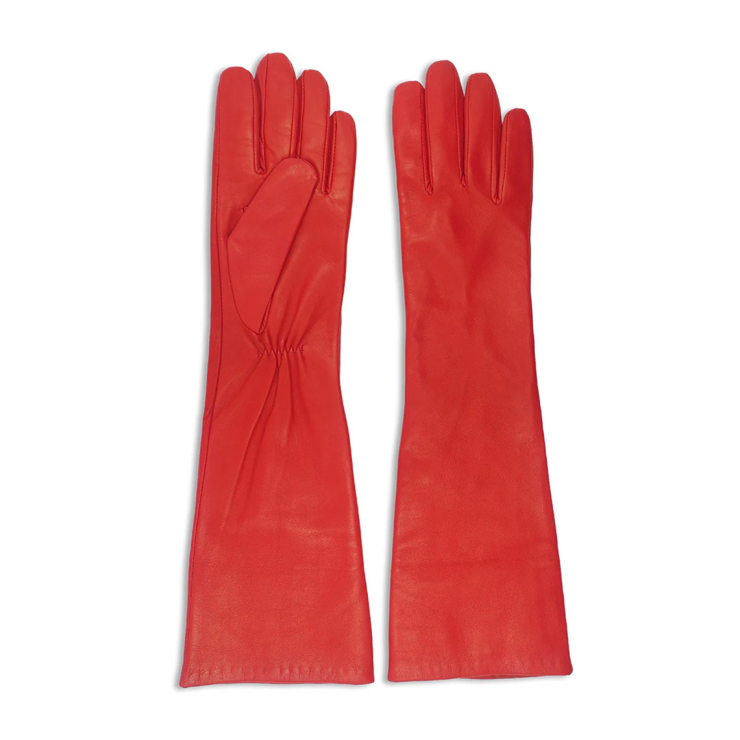 Elbow Long Leather Opera Gloves