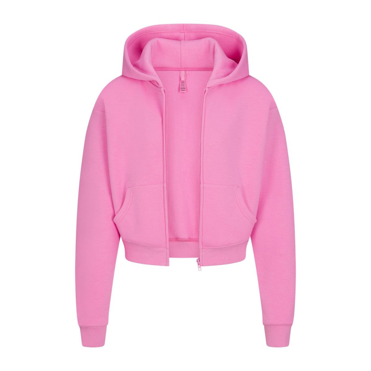 COTTON FLEECE  ZIP UP HOODIE
