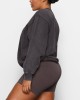 UNISEX BOYFRIEND FLEECE  CREW NECK PULLOVER