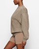 UNISEX BOYFRIEND FLEECE  CREW NECK PULLOVER