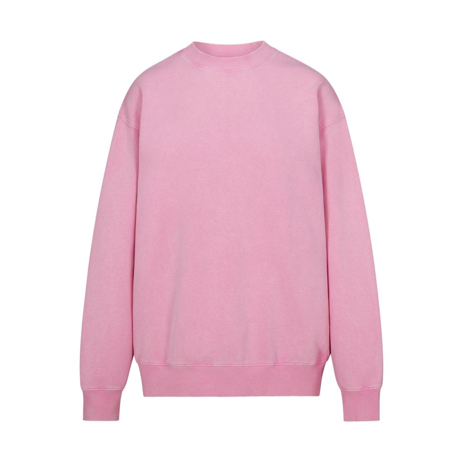 UNISEX BOYFRIEND FLEECE  CREW NECK PULLOVER