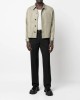 long-sleeve leather jacket