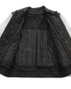 Men's Cafe Style Leather Jacket 