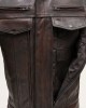 Men's Motorcycle Leather Jacket  Copper 