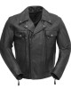 Men's Motorcycle Leather Jacket 