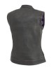Women's Motorcycle Leather Vest 