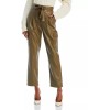 Leather Paperbag-Waist Pants - 100% Exclusive