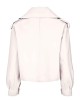 OVERSIZED LEATHER JACKET OFF-WHITE