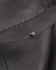 OVERSIZED LEATHER JACKET IN BLACK
