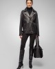 BLACK LEATHER JACKET